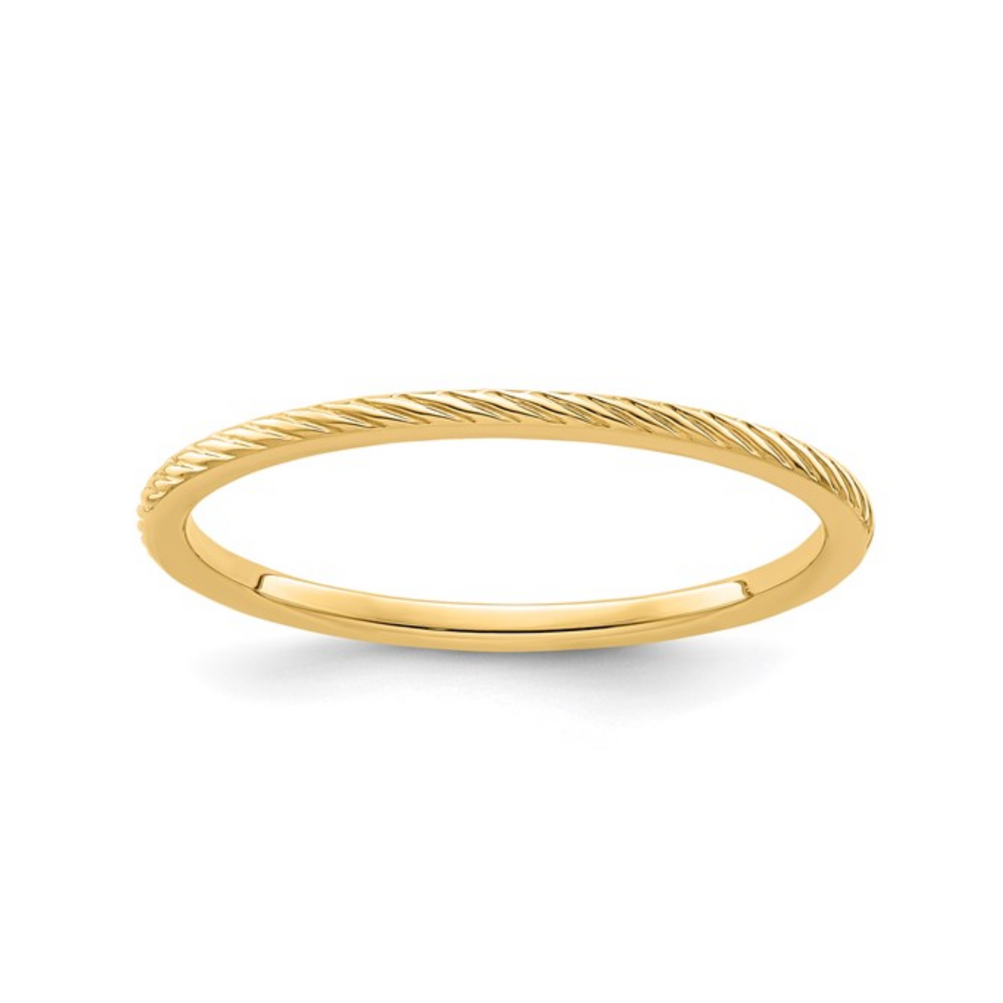 The Twisted Stacking Ring | 1.2mm