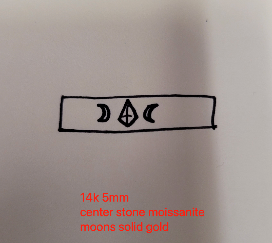 Custom ring for Anika