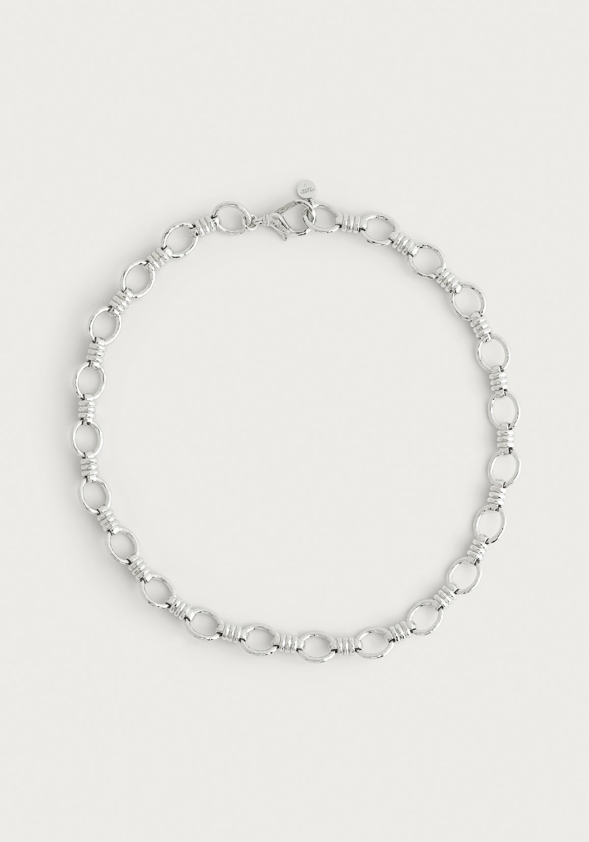 Neptune Chain Necklace, Silver