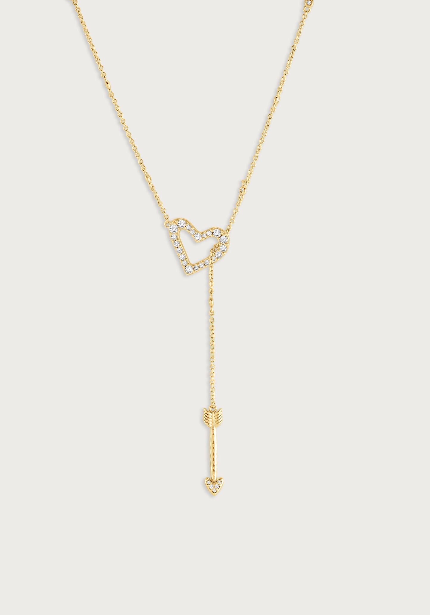 Heart Lariat Necklace