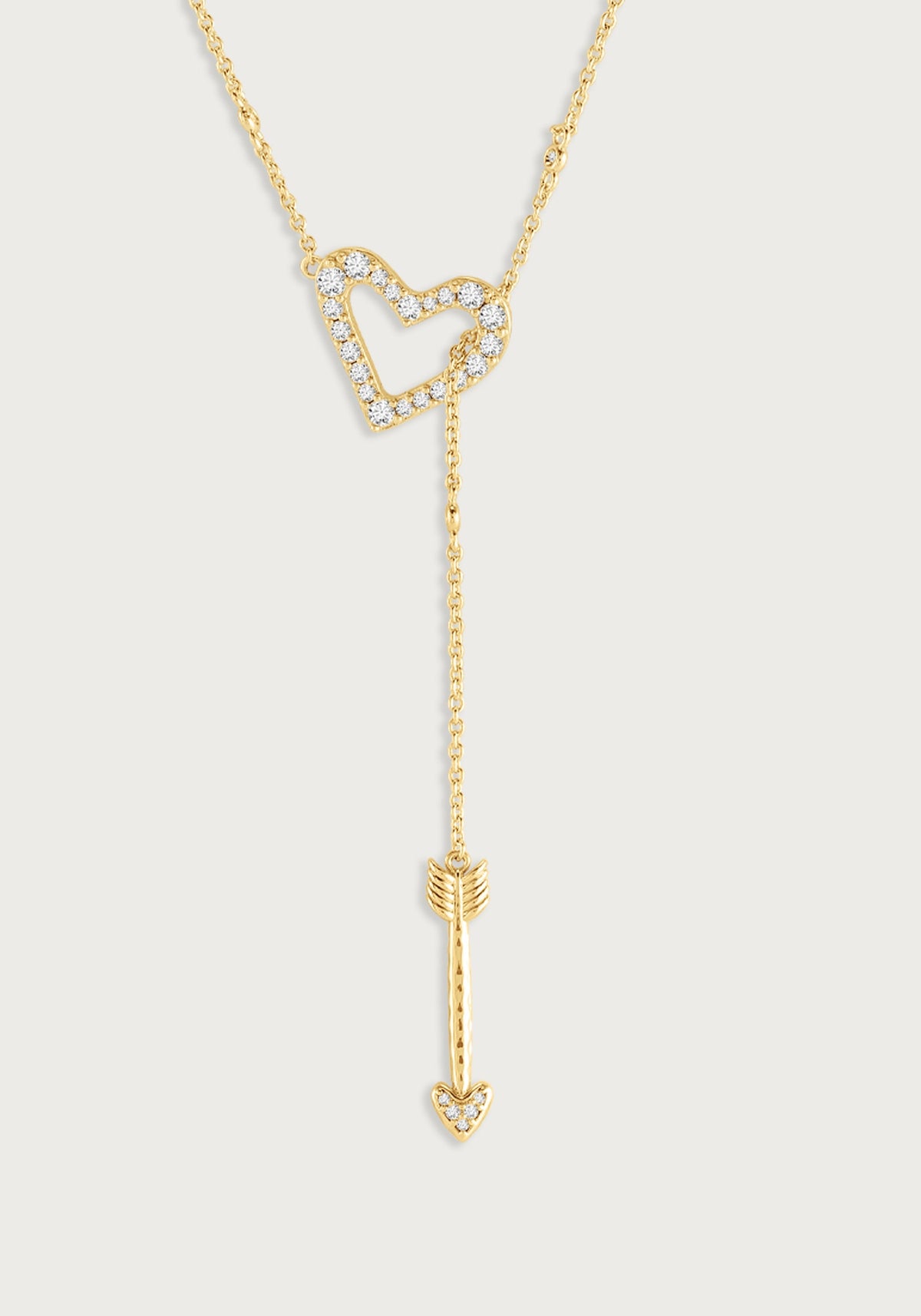 Heart Lariat Necklace