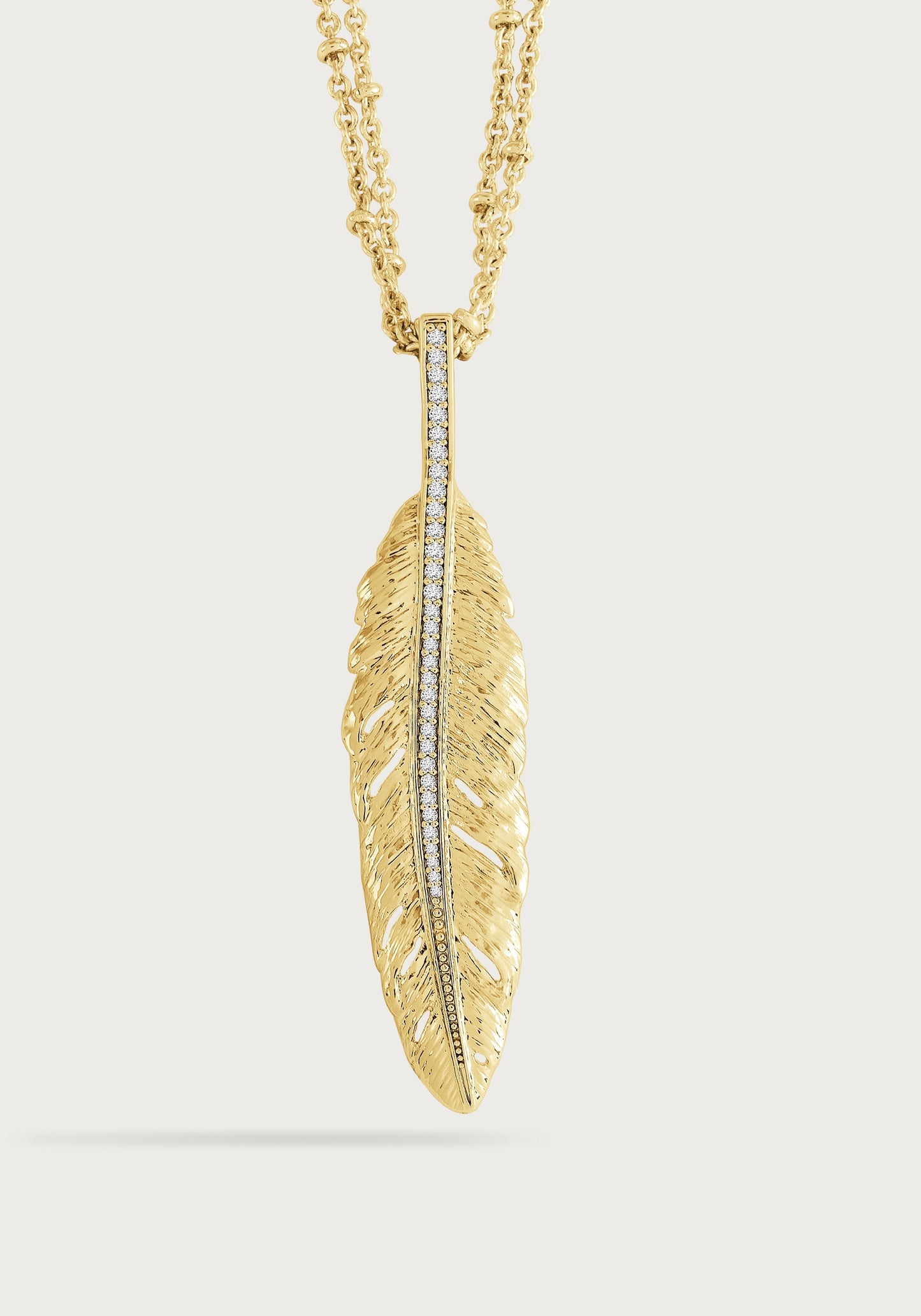 Feather Large Charm