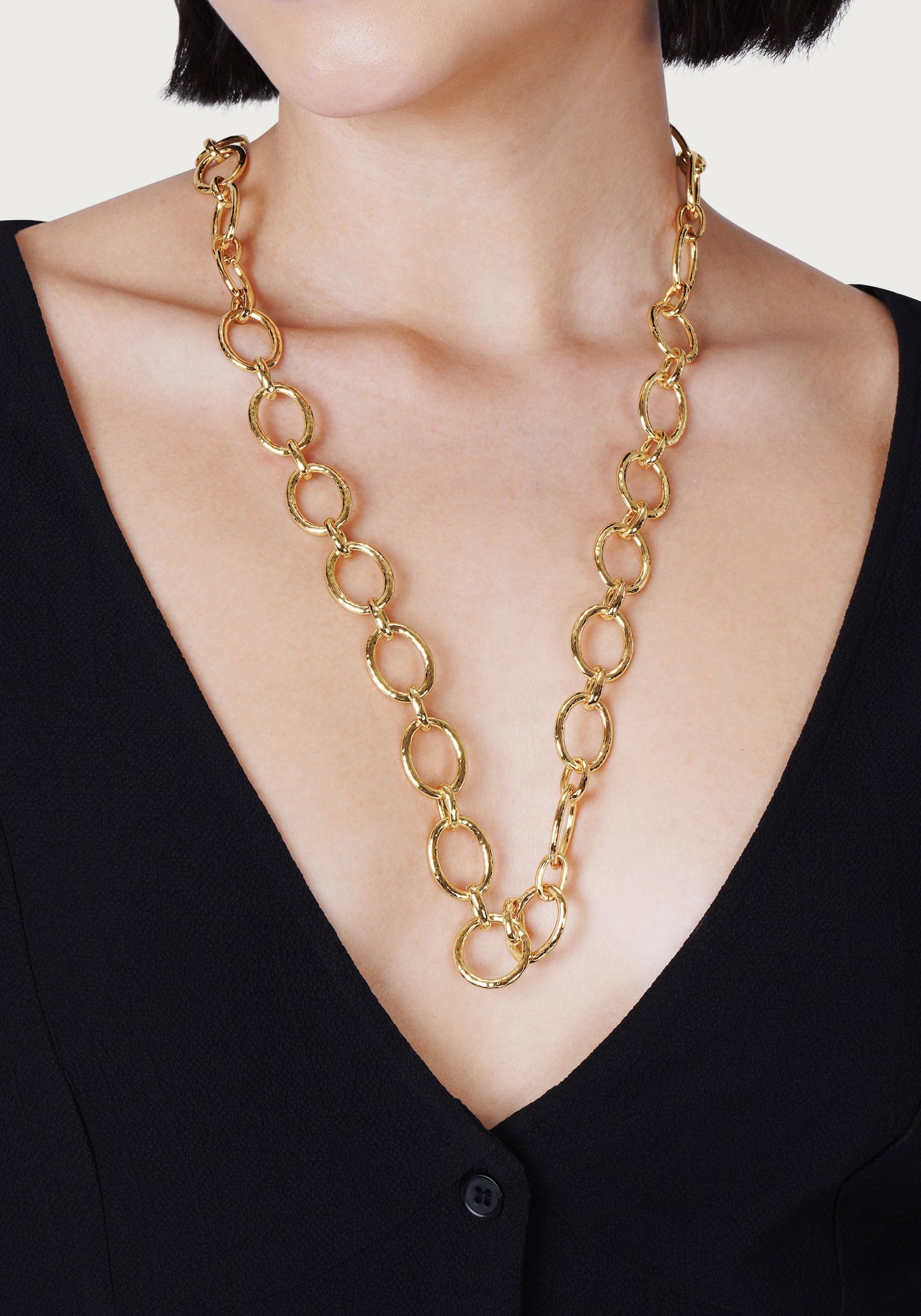 Cheval Chain Necklace, Gold