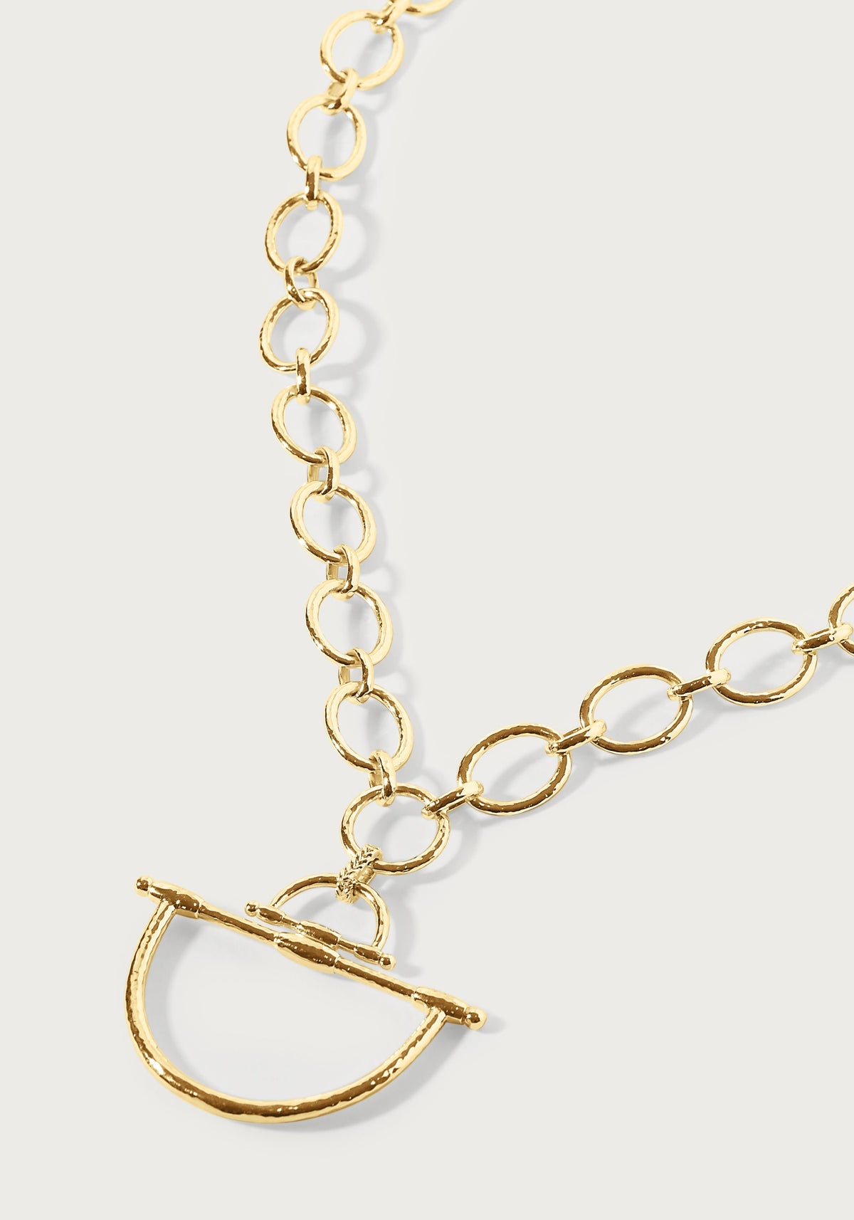 Cheval Bit Pendant, Gold