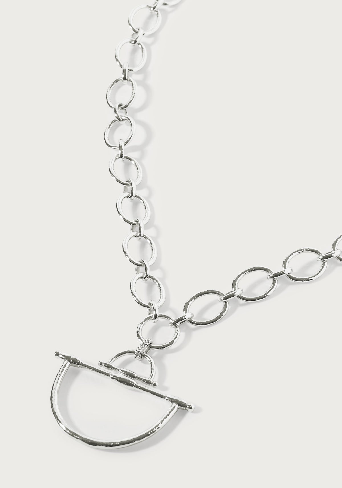 Cheval Bit Pendant, Silver