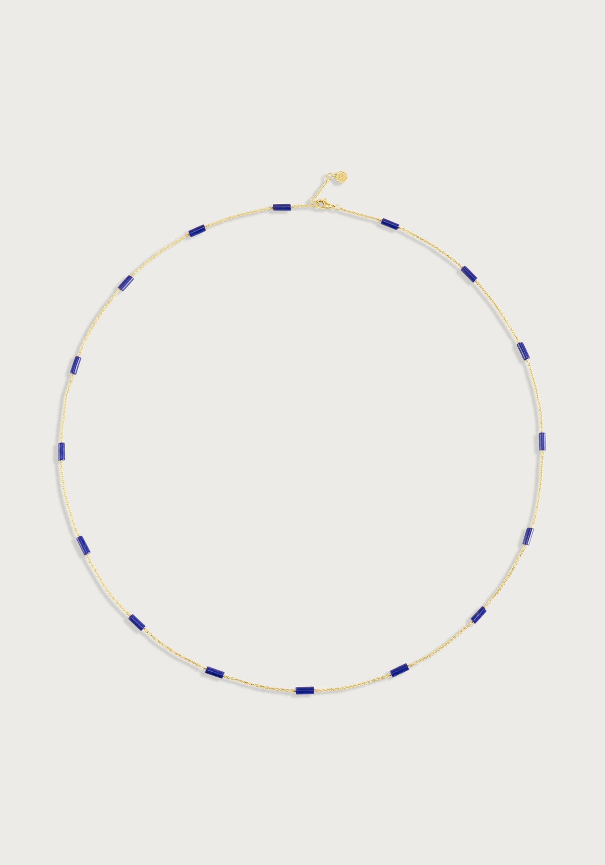 Forza Long Lapis Chain Necklace