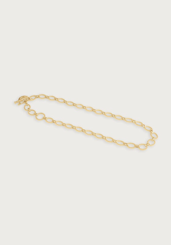 Cheval Braided Chain Lariat Necklace