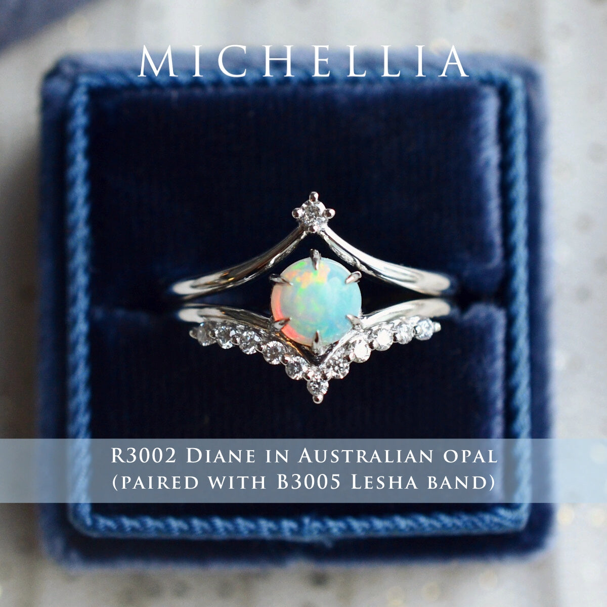 [Diane] Moonwake Ring in Opal