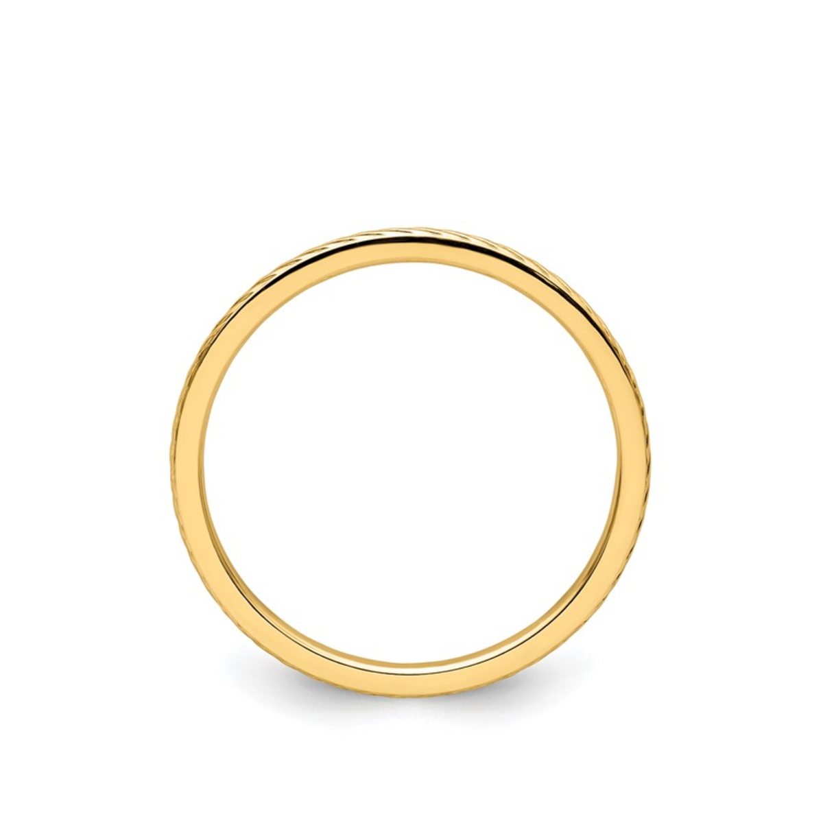 The Twisted Stacking Ring | 1.2mm