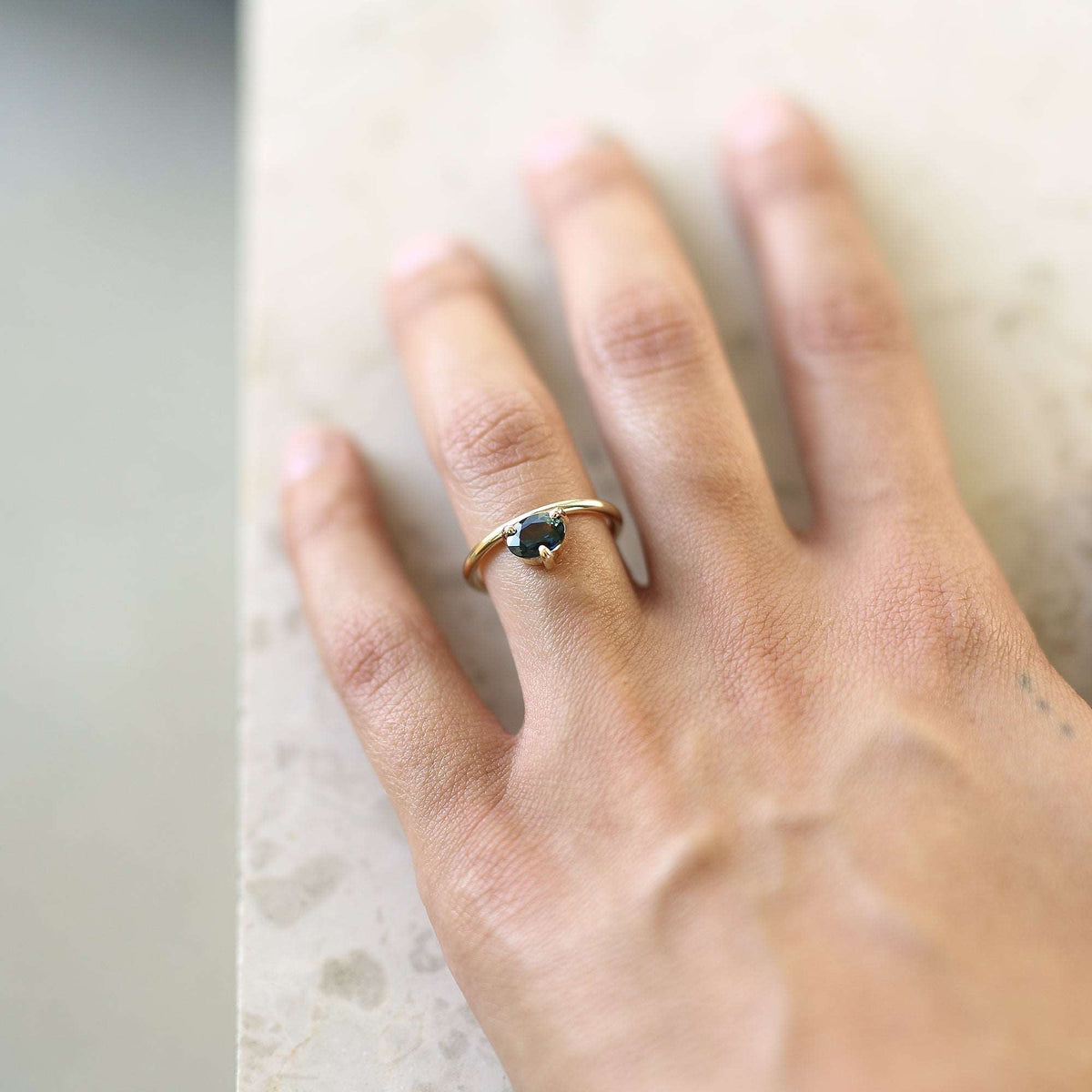 BICOLOR SAPPHIRE BOLD RING