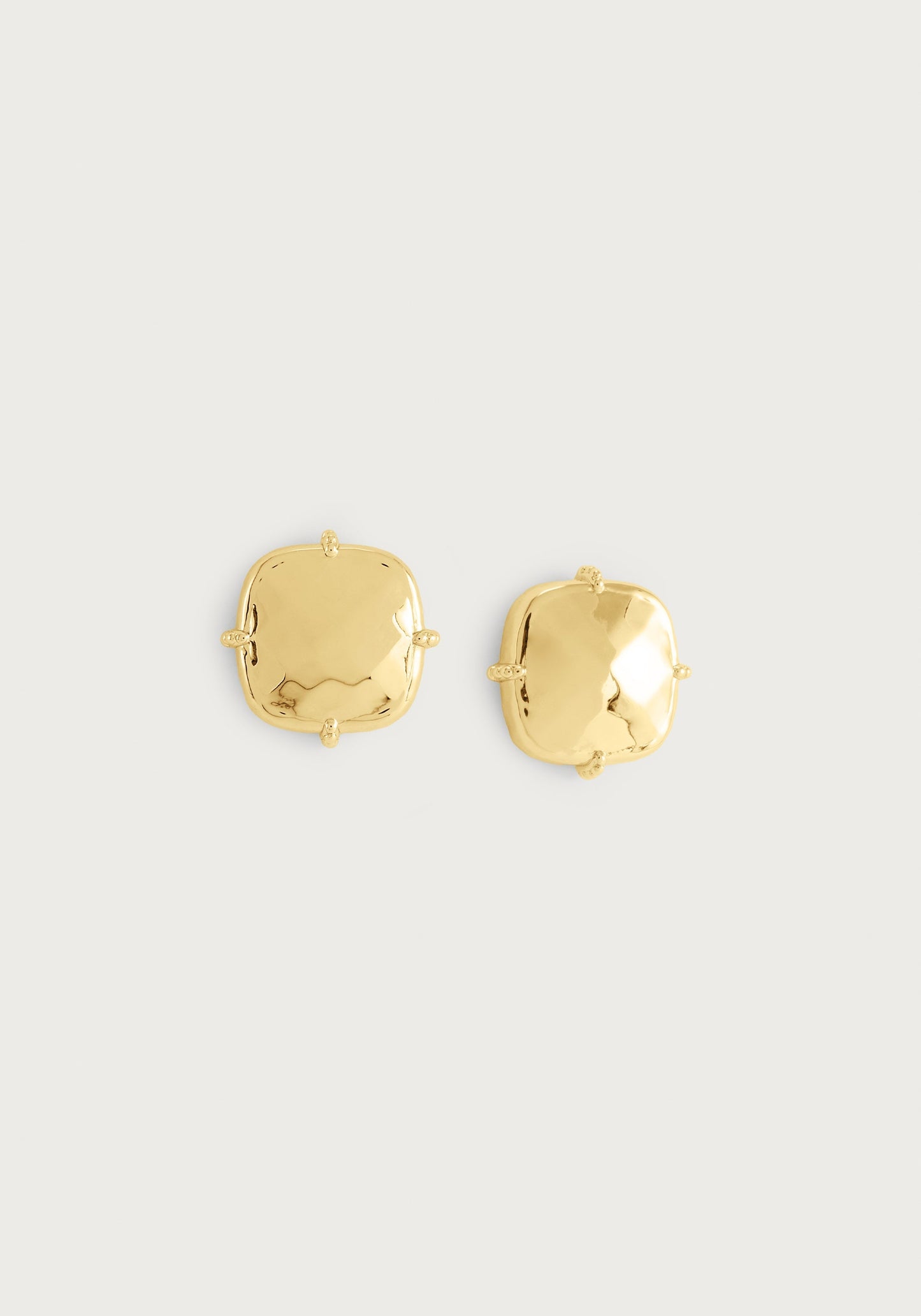Farrier Stud Earrings, Gold
