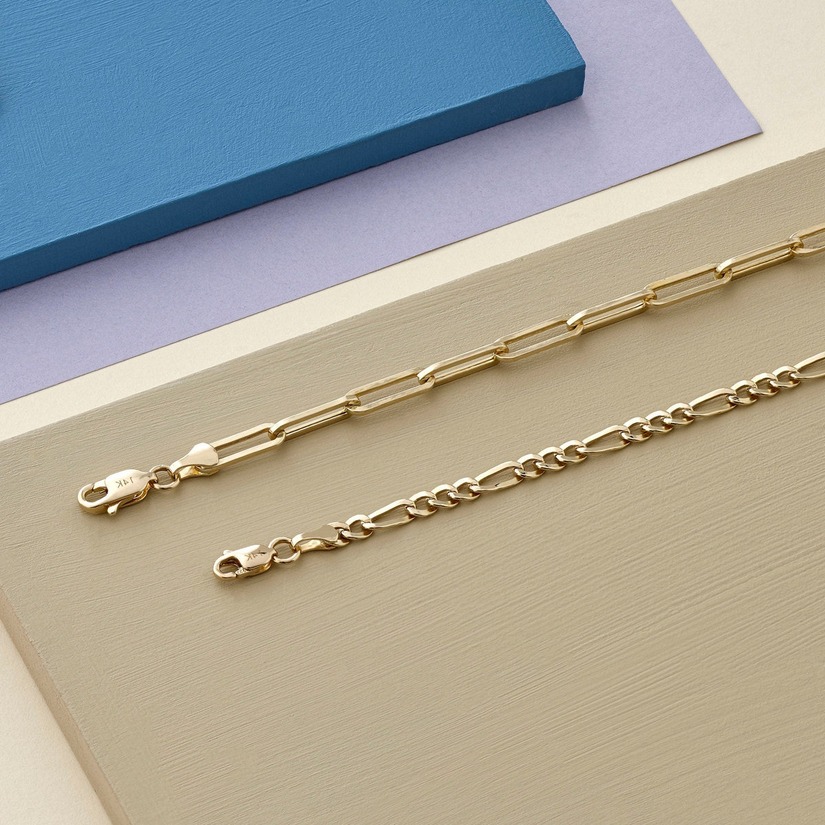 14k Solid Gold Box Chain Bracelet | Unisex Real Gold Layering Jewelry | Stackable Gift for Men & Women | Birthday Gift for Her