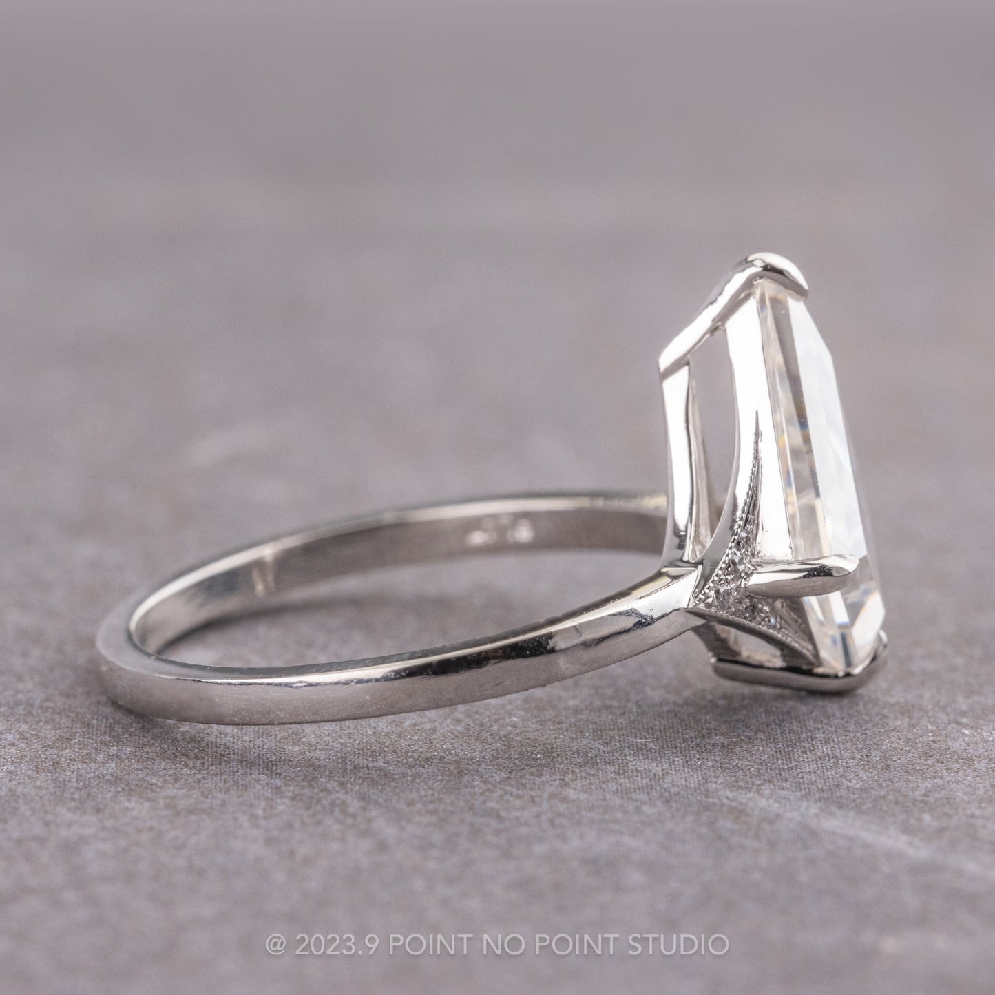 Kite Lab Diamond Engagement Ring, Aela Setting