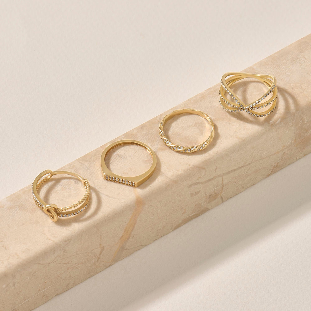 14k Solid Gold Twisted Diamond Wedding Band – Women's Braided Eternity Ring, Handmade Minimalist Bridal Stackable Jewelry