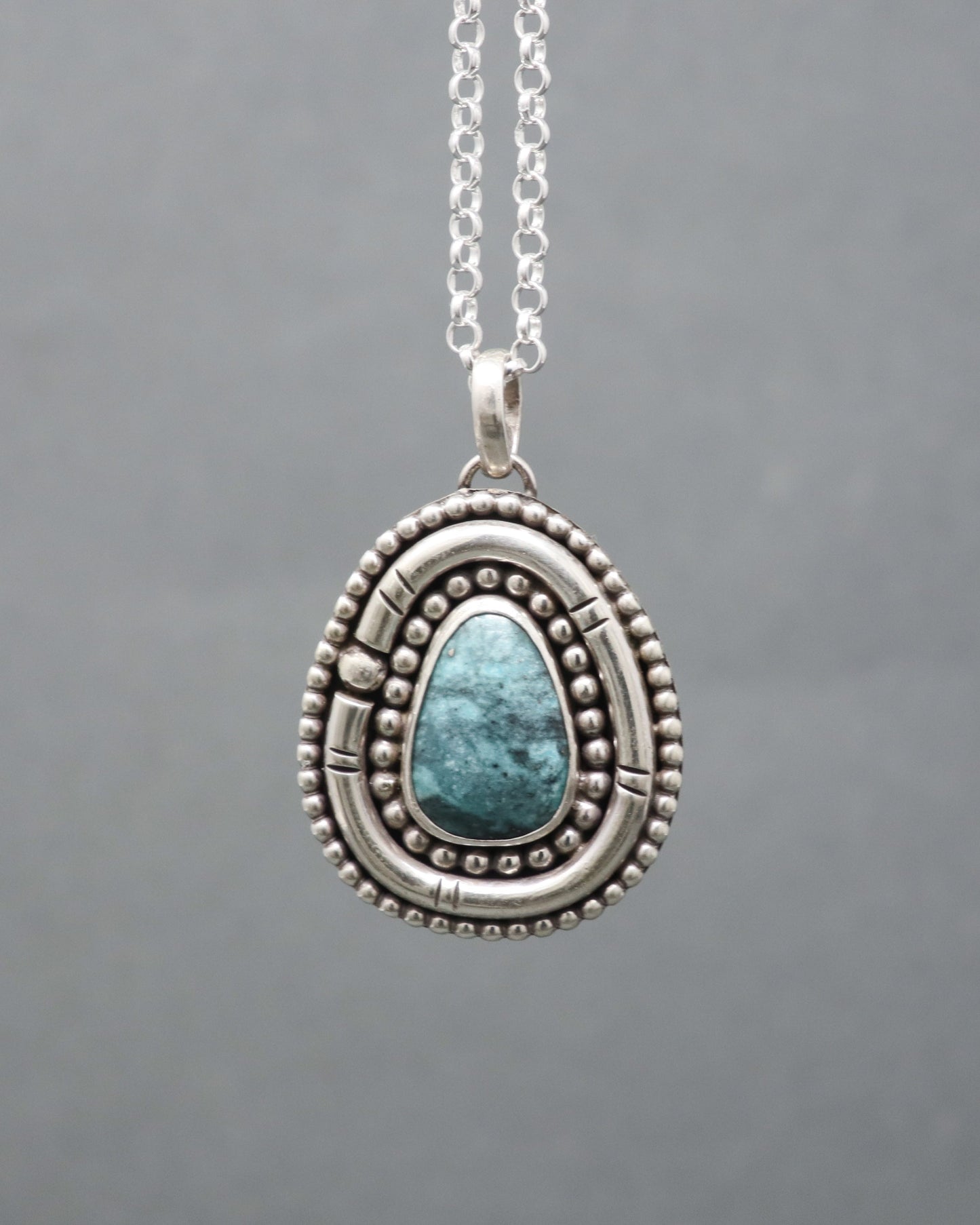 Smoky Turquoise Necklace