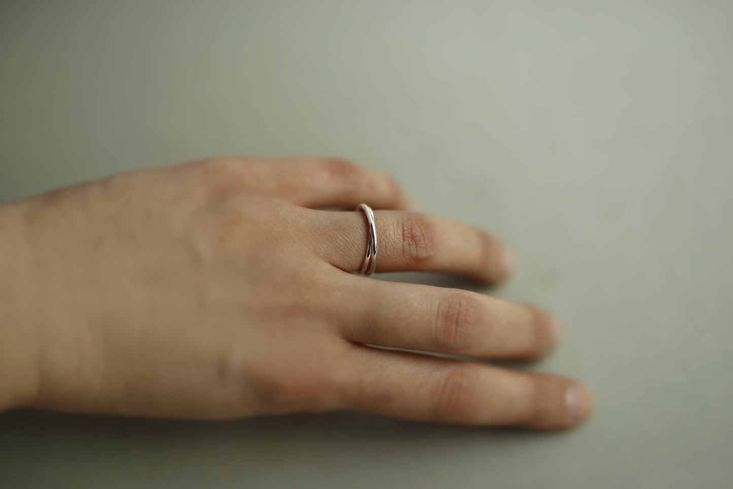 SMALL INFINITE RING