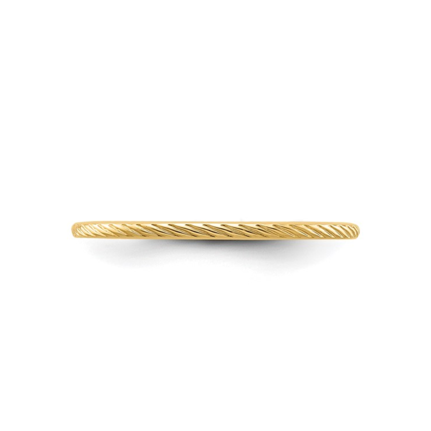 The Twisted Stacking Ring | 1.2mm