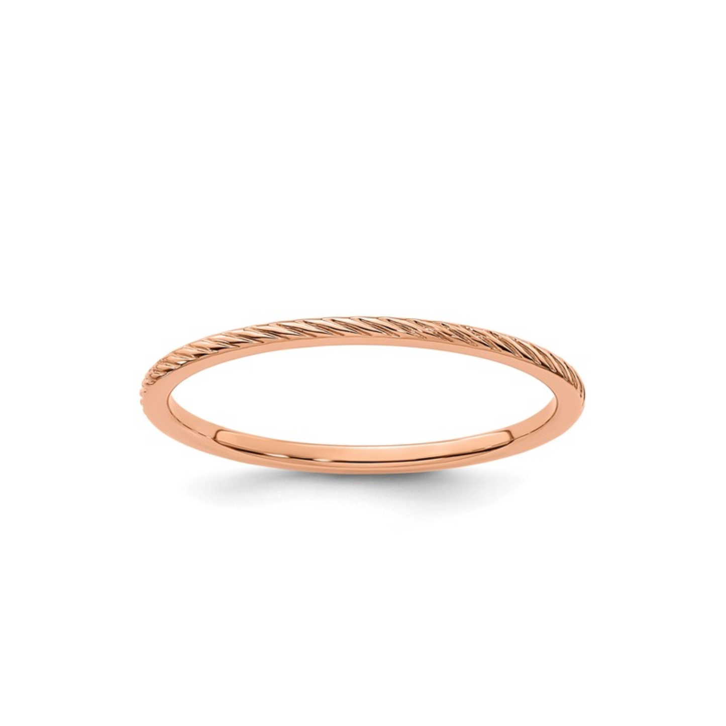 The Twisted Stacking Ring | 1.2mm