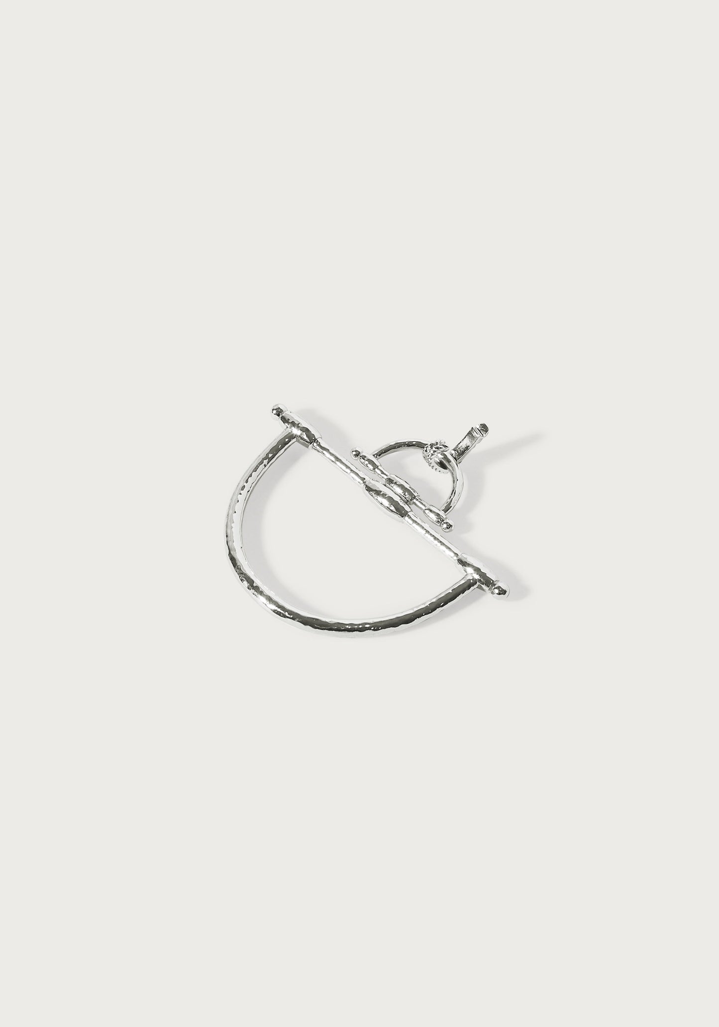 Cheval Bit Pendant, Silver