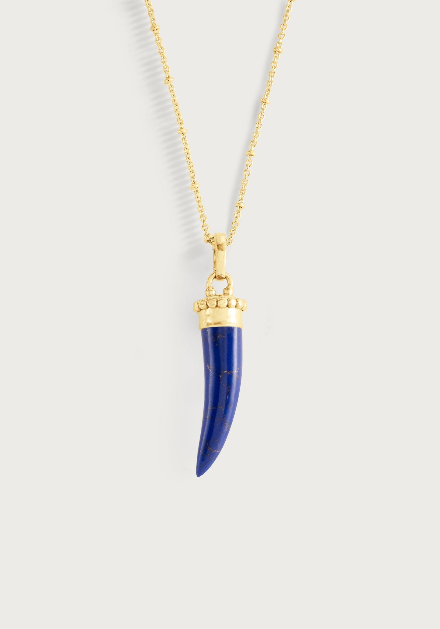 Forza Stone Horn Charm, Lapis