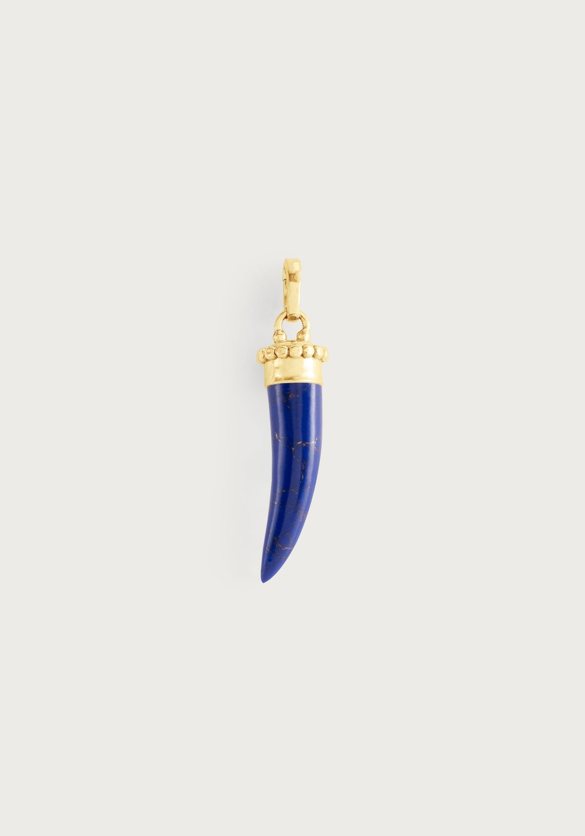 Forza Stone Horn Charm, Lapis