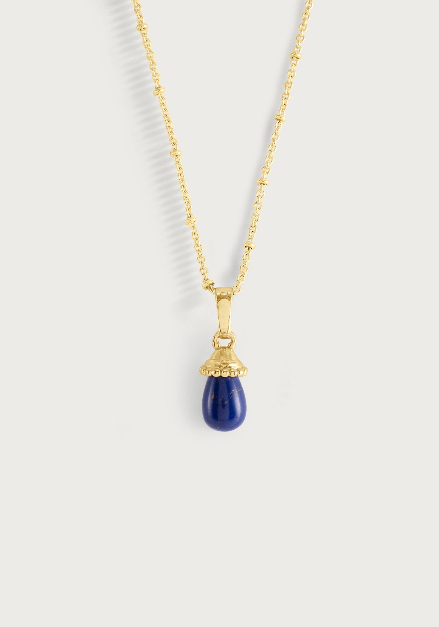 Forza Stone Drop Charm, Lapis