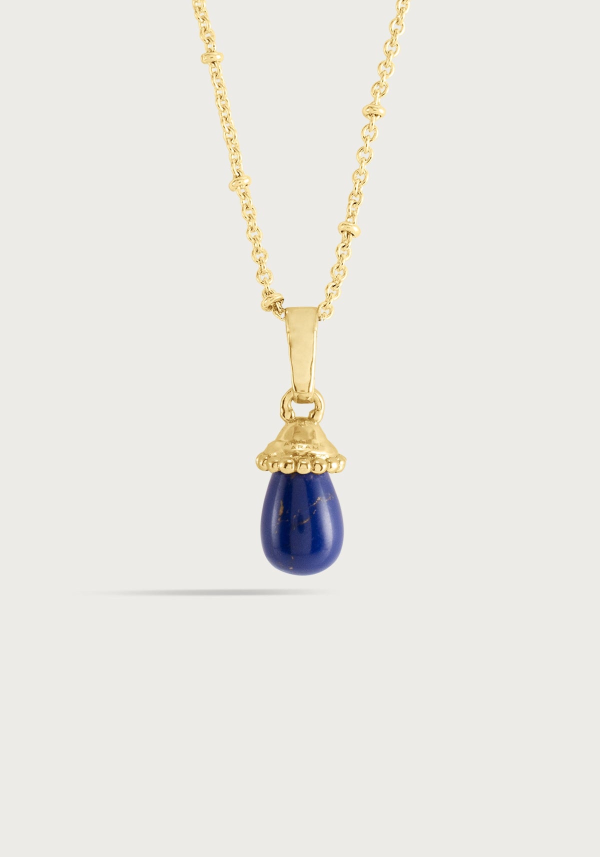 Forza Stone Drop Charm, Lapis