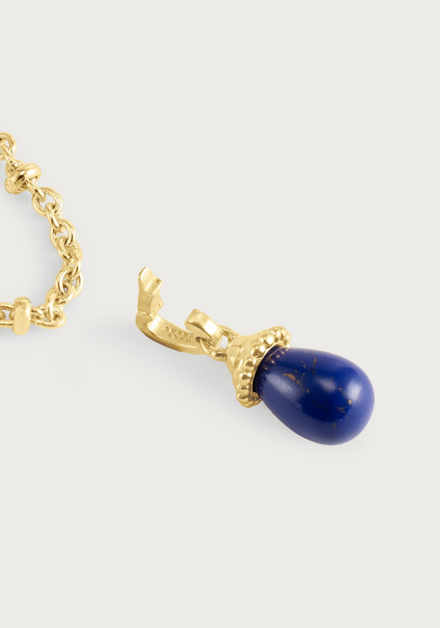 Forza Stone Drop Charm, Lapis