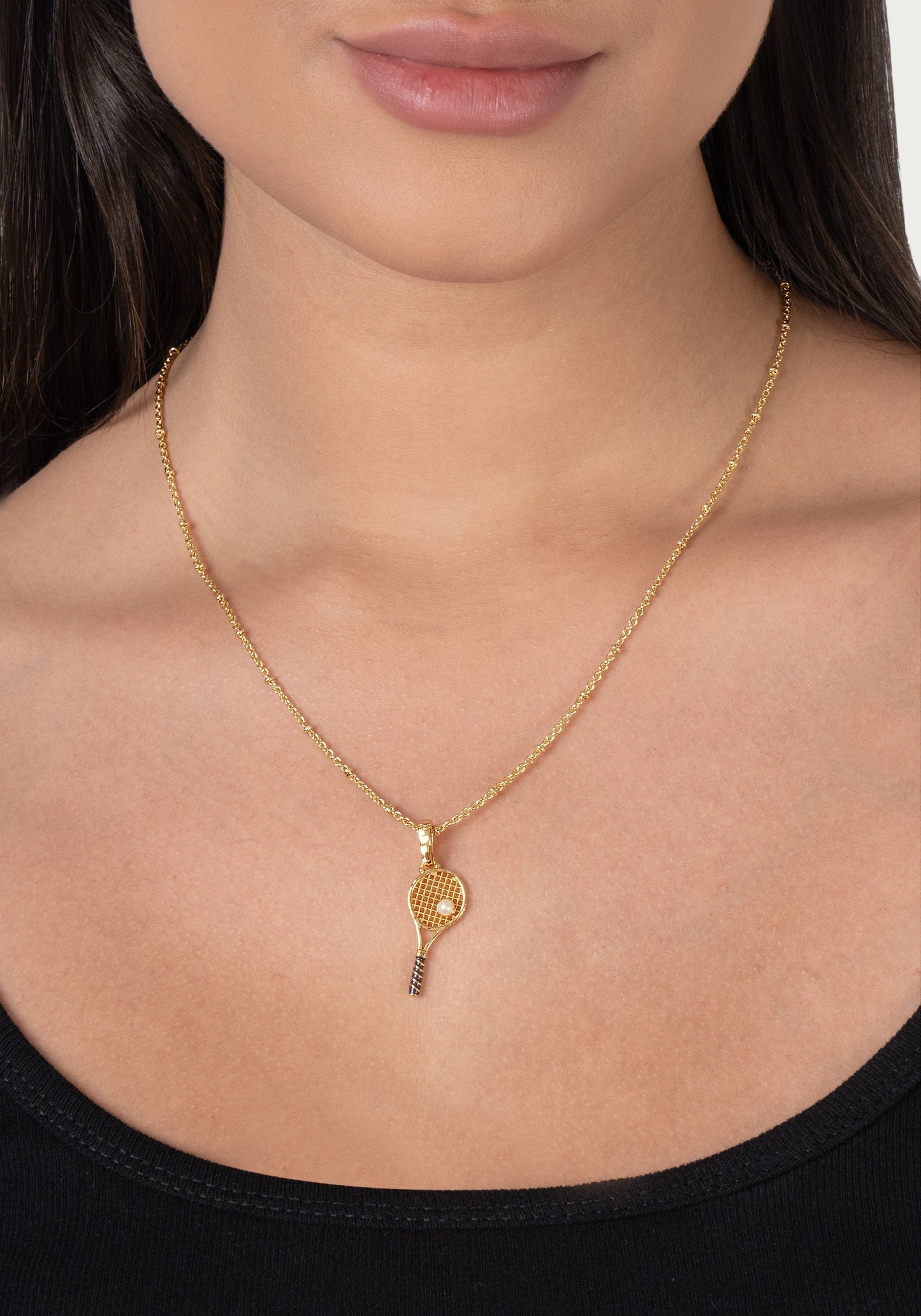 Tennis Racket Charm