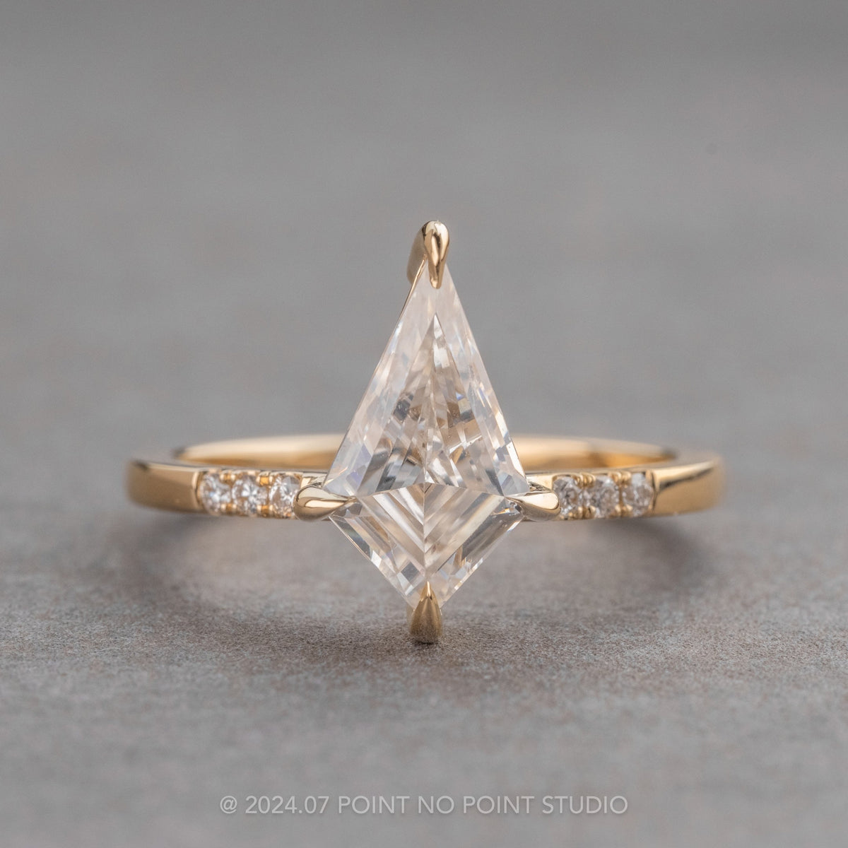 Kite Lab Diamond Engagement Ring, Jules Setting
