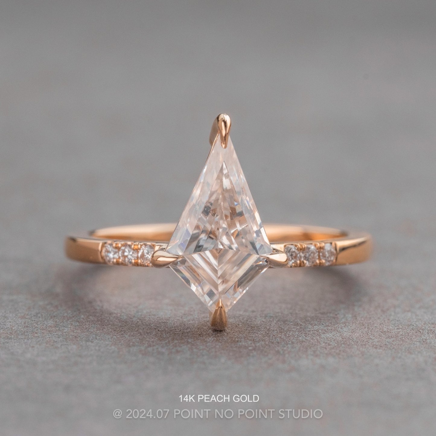 Kite Lab Diamond Engagement Ring, Jules Setting