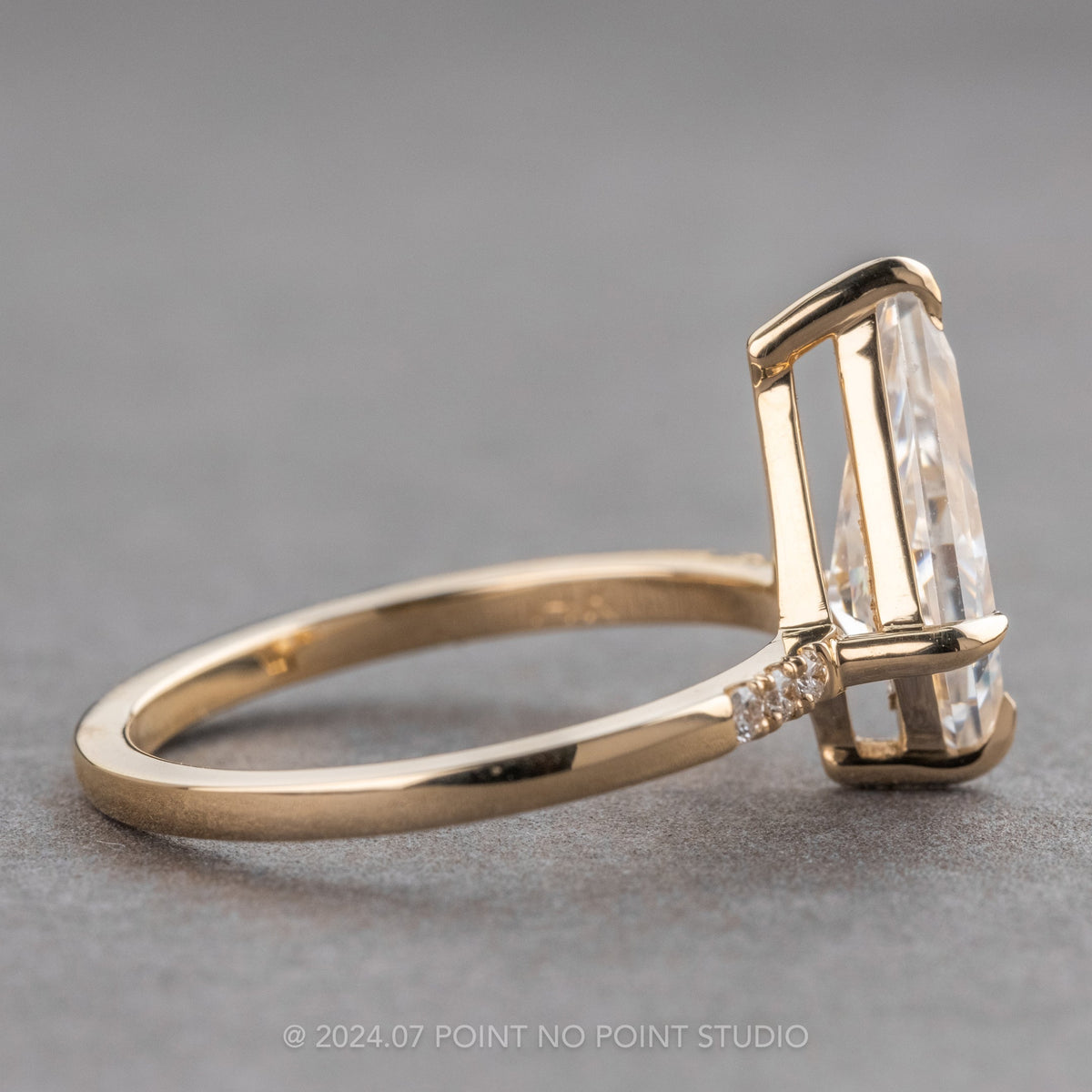 Kite Lab Diamond Engagement Ring, Jules Setting