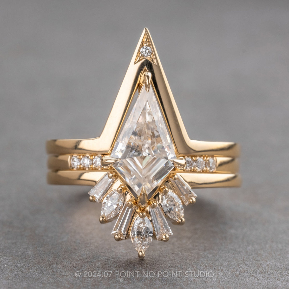 Kite Lab Diamond Engagement Ring, Jules Setting