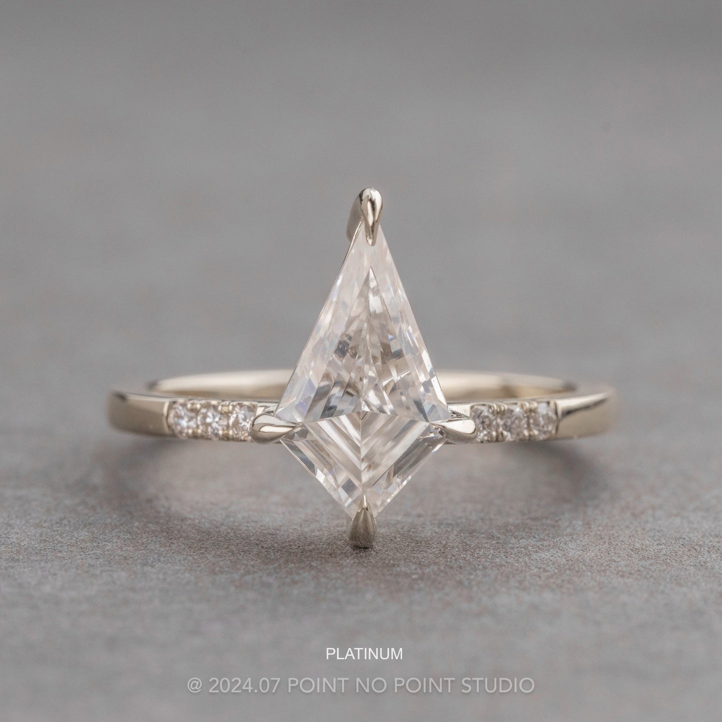 Kite Lab Diamond Engagement Ring, Jules Setting
