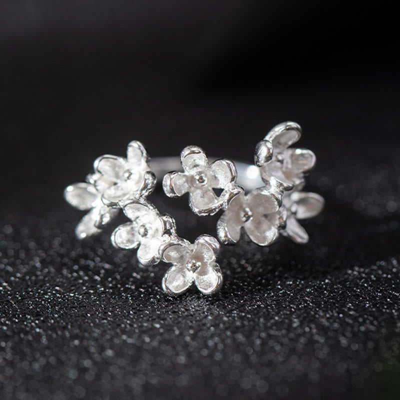 Fortune Jewel 925 Sterling Silver Osmanthus Fragrans Ring
