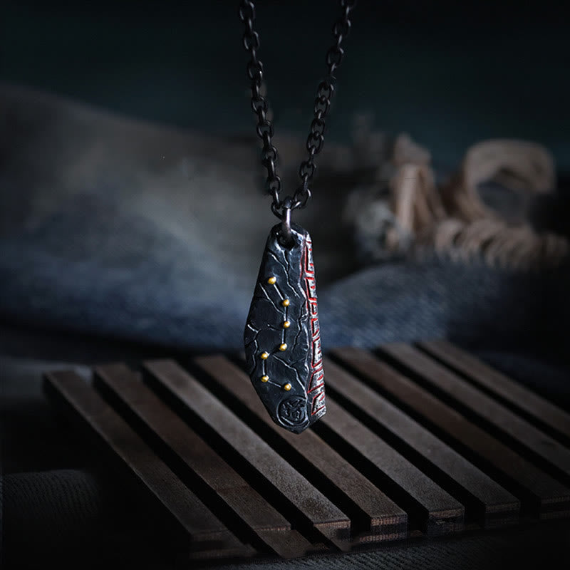 Fortune Jewel 999 Sterling Silver Big Dipper Balance Necklace Pendant