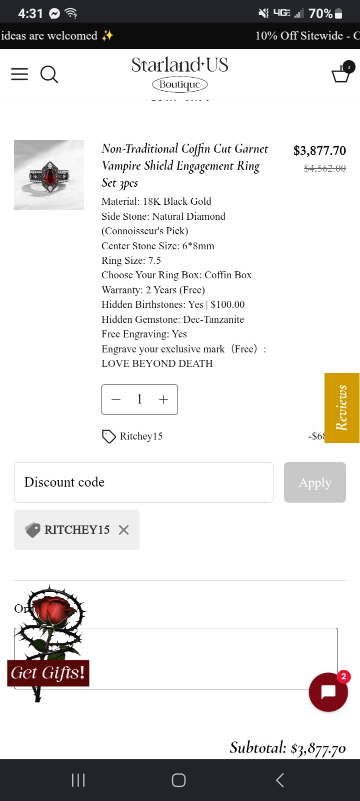 Installments for Ritchey