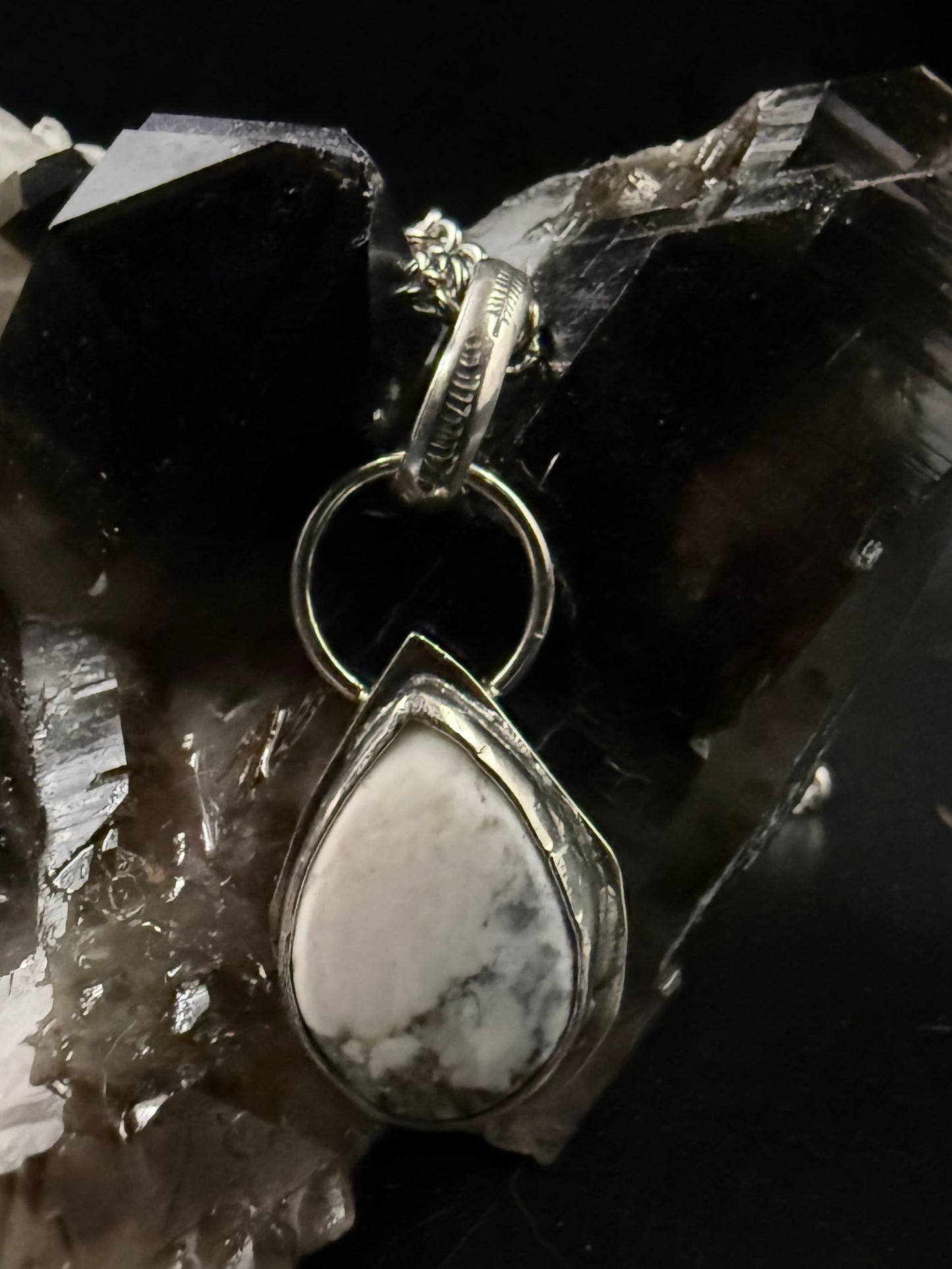 Neon Moon White Buffalo Necklace