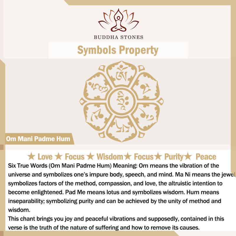 Buddha Stones Copper Om Mani Padme Hum Grounding Wisdom Tibetan Adjustable Ring