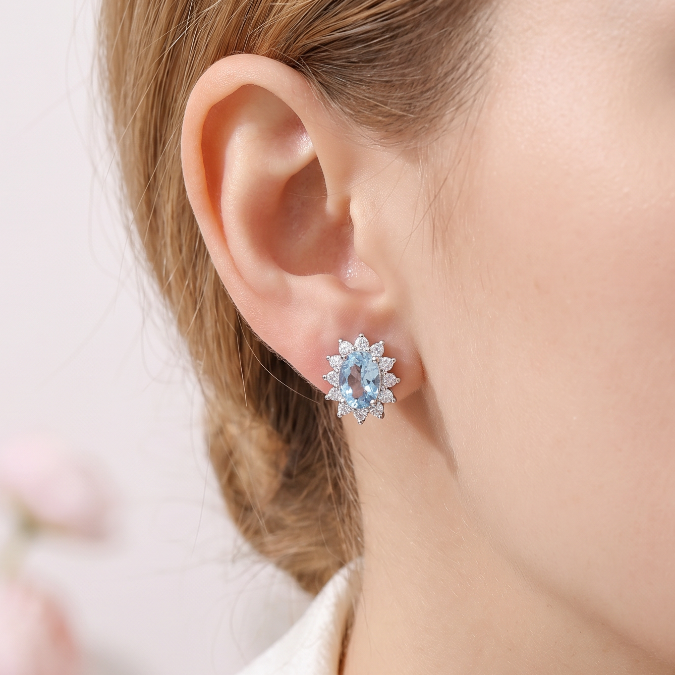 Aquamarine Earrings