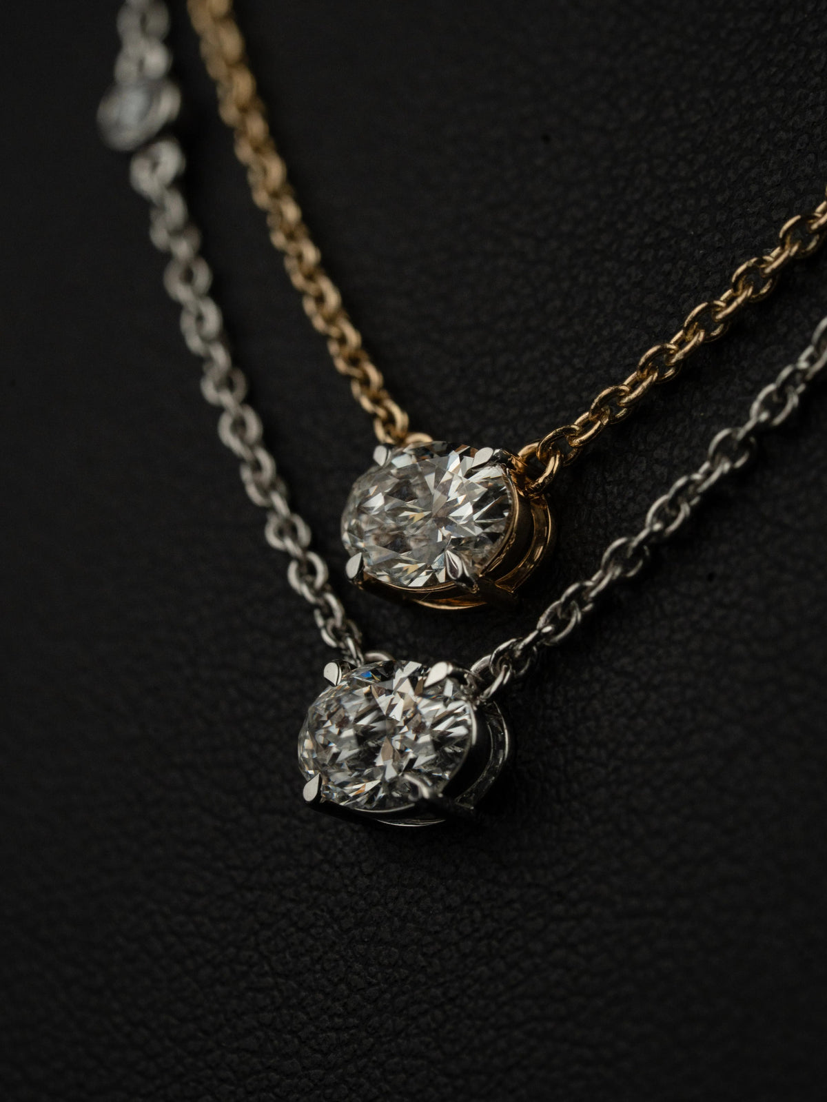 2.27 CTW Cushion Cut Lab-Grown Diamond Layered Necklace
