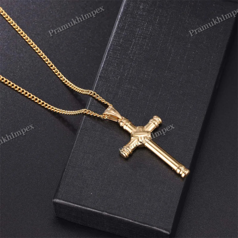 Daily Wear Minimalistic Cross Design Women's Pendant
