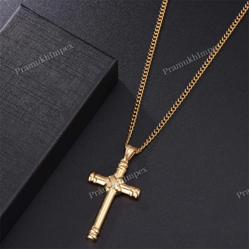 Daily Wear Minimalistic Cross Design Women's Pendant