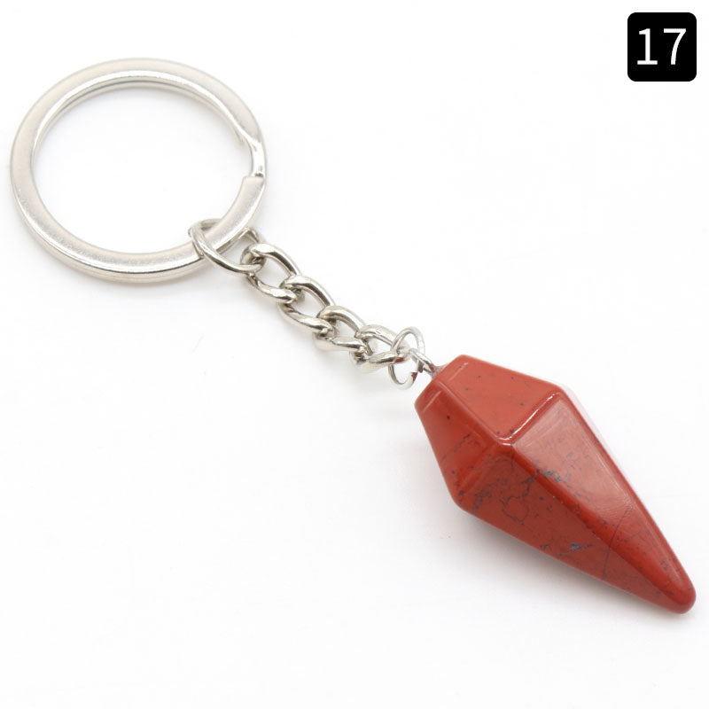 Gemstone Crystal Keychain Set - Natural Healing Stone - Crystal Gift Accessories - New!