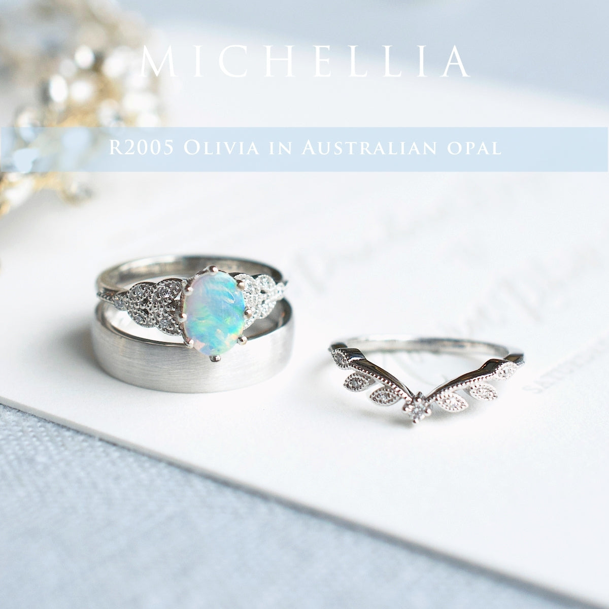 [Australian Opal Upgrade] Center Stone Upgrade - Australian Opal