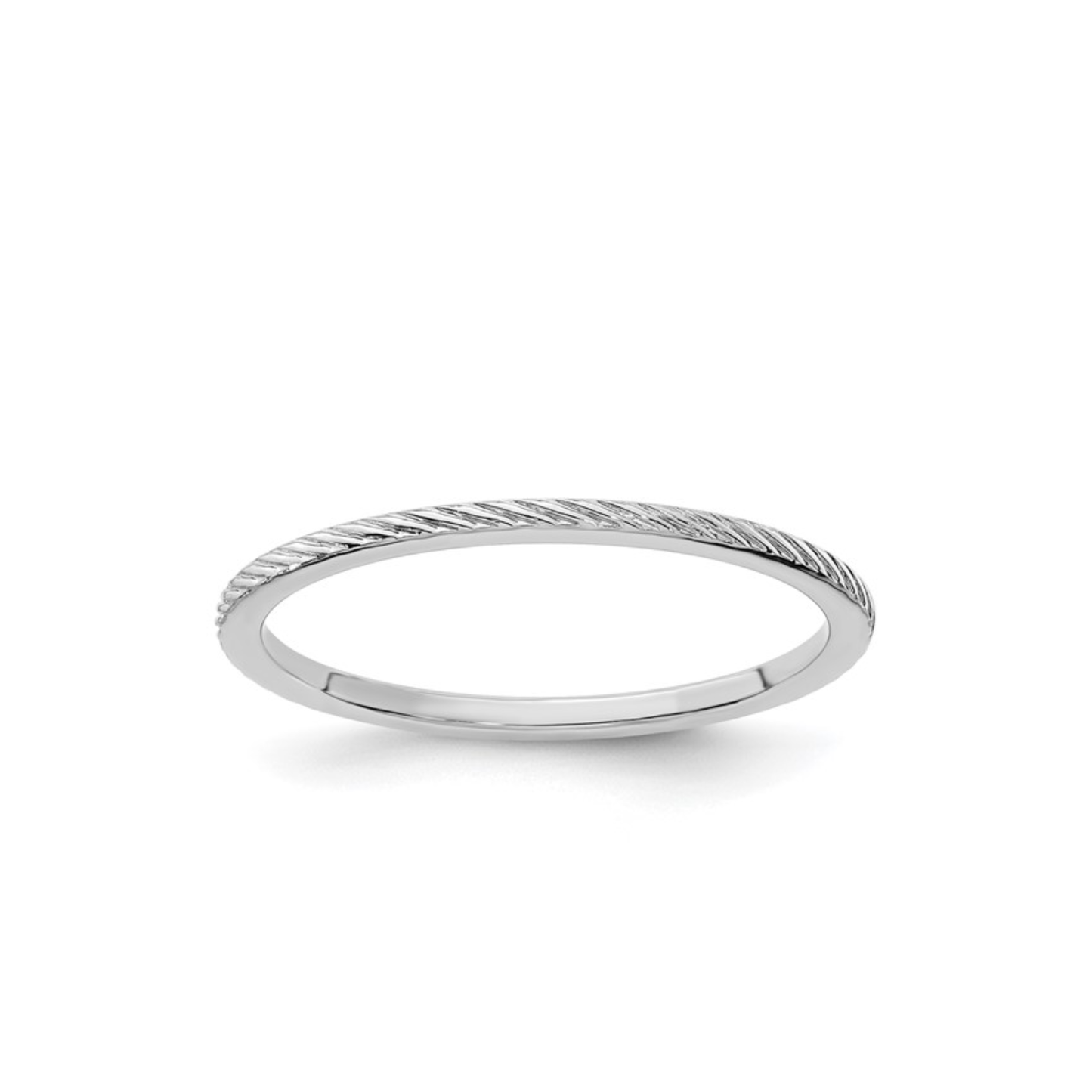 The Twisted Stacking Ring | 1.2mm