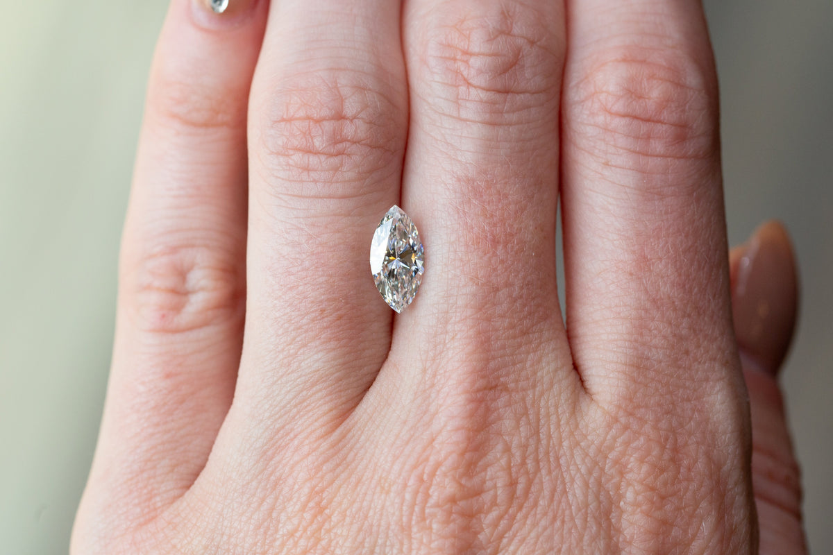 1.56ct Marquise Lab Diamond, E VVS2