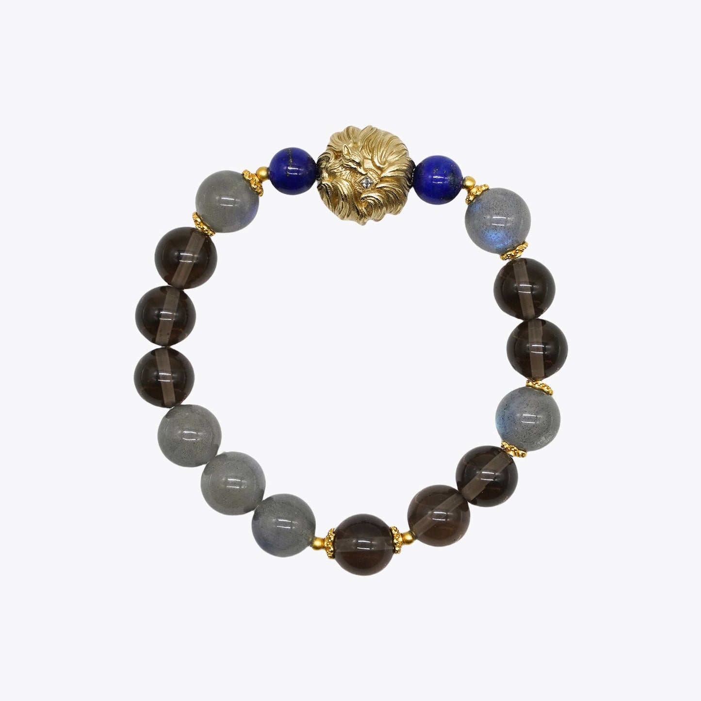 Golden Fortune Accumulator Crystal Bracelet