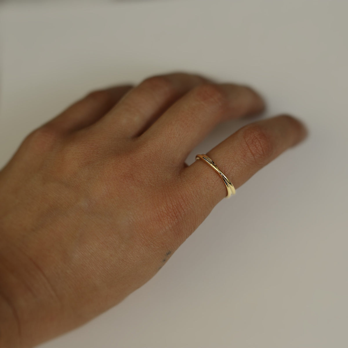 SMALL INFINITE RING