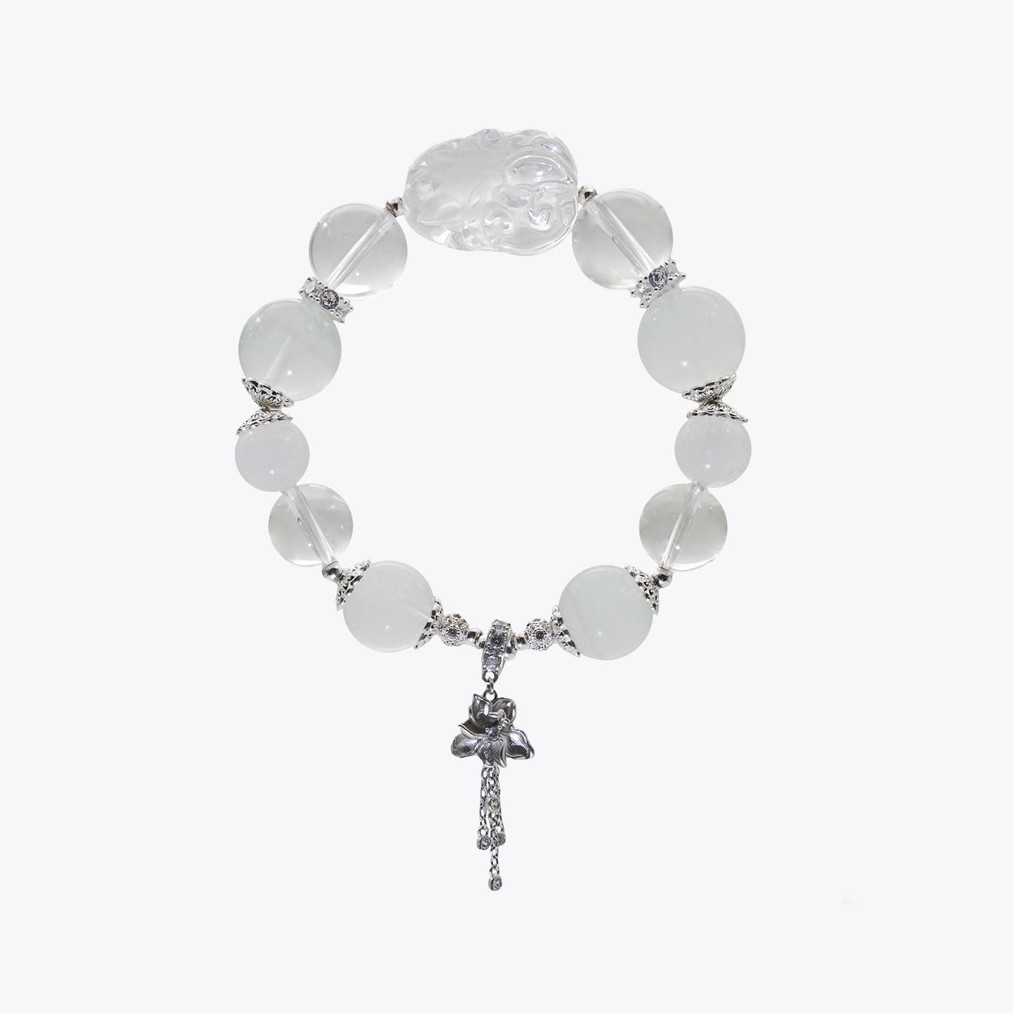 Nine-Tailed Azure Fox · Silkworm Maiden Crystal Bracelet